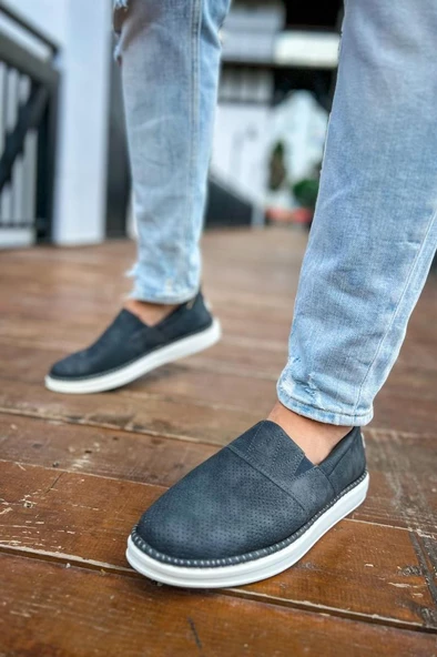 CH091 RBT Brecon Erkek Ayakkabı ANTRASIT - Resim 2