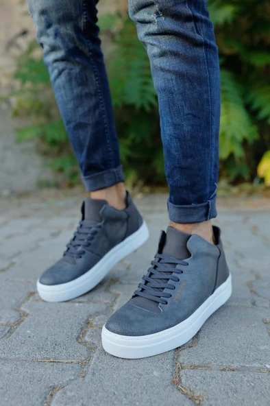 CH004 CBT Hıde Erkek Ayakkabı ANTRASIT - Resim 2