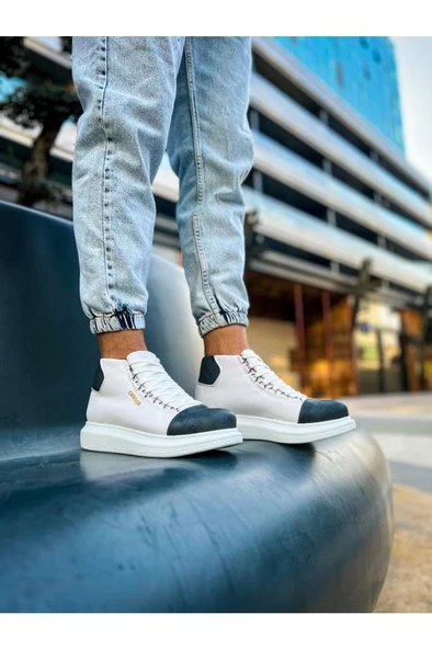 CH258 GBT Roma Colourful Erkek Bot BEYAZ/ANTRASIT ürün görseli