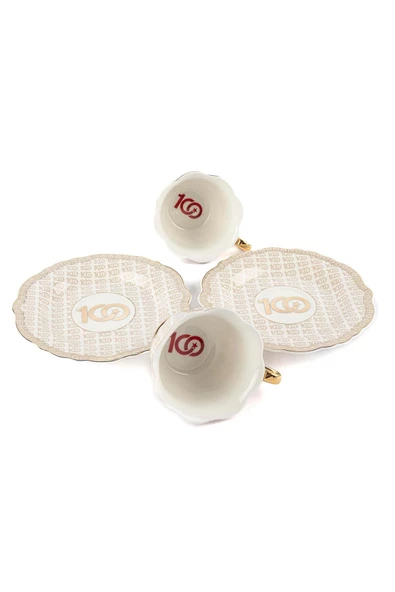 Mikasa Moor 100.Yıl Özel 2'li Kahve Fincanı Seti 90cc - Resim 2