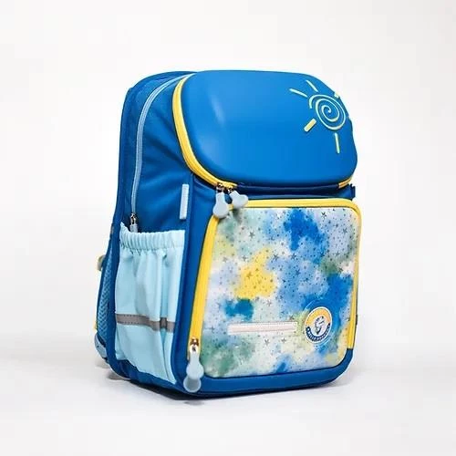 Hello Dragon Okul Çantası Omurga Koruyucu Mavi - Resim 2