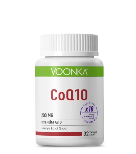 VOONKA COQ10 200 MG-KOENZİM Q10 İÇEREN TAKVİYE EDİCİ GIDA 32TB