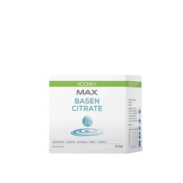 VOONKA MAX BASEN CITRATE 30 SAŞE