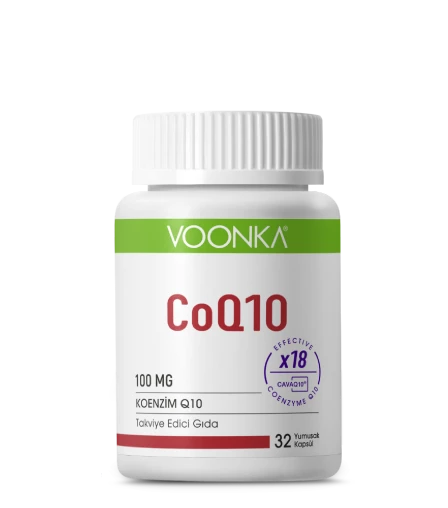 VOONKA COQ10 100 MG-KOENZİM Q10 İÇEREN TAKVİYE EDİCİ GIDA 32TB