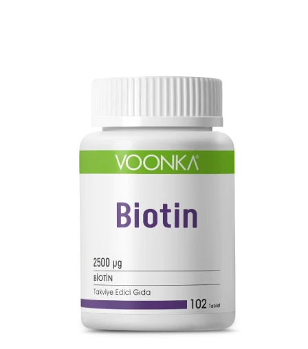 VOONKA BİOTİN 2500 MCG 102 TB