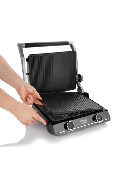 Schafer Gusto Grıll Izgara & Tost Makinesi -Inox - 4