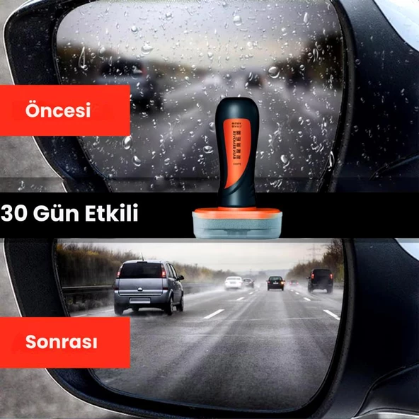 Coofbe Araç Ön Cam Yağmur Kaydırıcı Su Tutmaz Kaplama Hidrofobik Sis Engelleyici Araba Camı Kaplama - 4