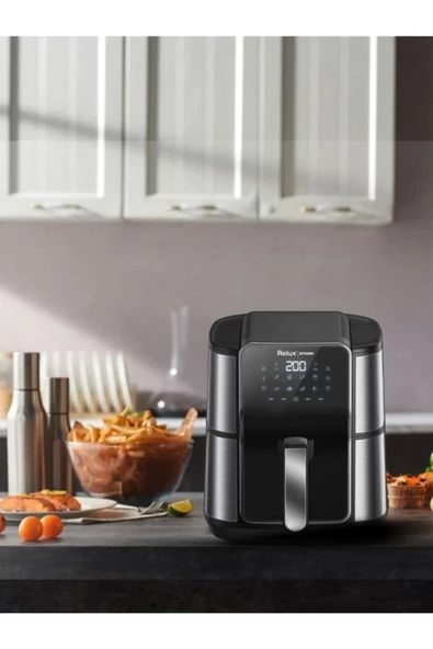 Relux Raf7000 1800 W 7 Litre Xxl Air Fryer Fritöz - 3