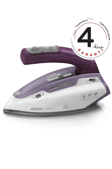 Arzum AR690 Tripper Mor 1150 W Seyahat Ütüsü - Resim 4