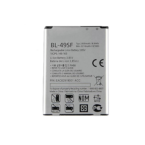 Fixist LG G4 Mini ile Uyumlu İthal Pil BL49SF