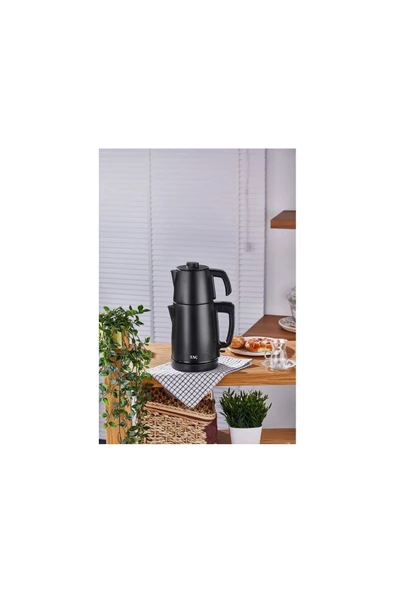 Taç Keyfidem Çay Makinesi Mat Siyah - 3