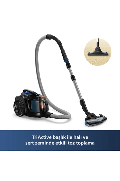 Philips Marathon Daily Xb7150/07 Toz Torbasız Süpürge - 7