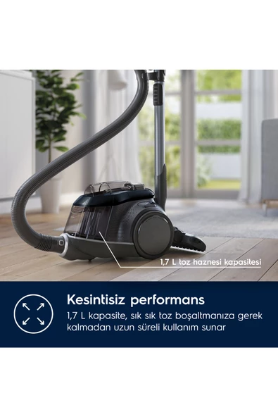 Electrolux Pure C9 PC91-8STM 72 Db Toz Torbasız LED Başlıklı Elektrikli Süpürge- 10 YIL Motor Garantili - 4