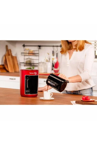 TEFAL Köpüklüm Auto Tcm Cezve Kırmızı Türk Kahve Makinesi - 2