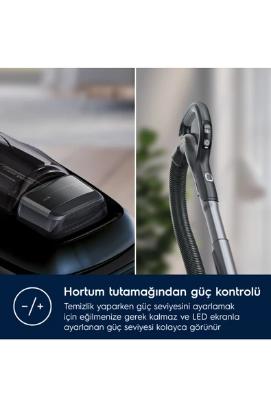 Electrolux Pure C9 PC91-8STM 72 Db Toz Torbasız LED Başlıklı Elektrikli Süpürge- 10 YIL Motor Garantili - 6