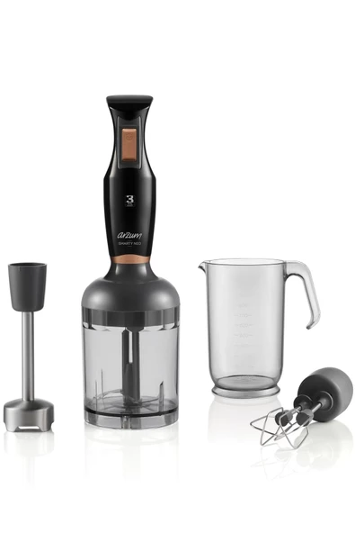 Arzum AR1108-S Smarty Neo Siyah 900 W Blender Seti