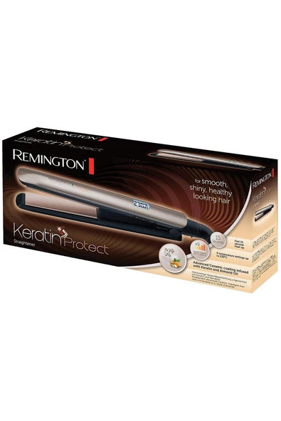 Remington S8540 Keratin Protect Saç Düzleştirici (badem yağı ile zenginleştirilmiş keratin seramik kaplama) - 5