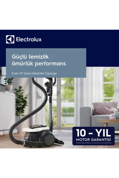 Electrolux Pure C9 PC91-ALRG 72 Db Toz Torbasız LED Başlıklı Elektrikli Süpürge 10 Yıl Motor Garantili - 2