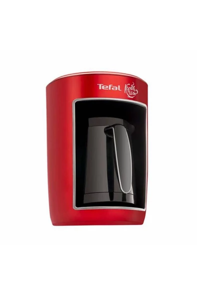 TEFAL Köpüklüm Auto Tcm Cezve Kırmızı Türk Kahve Makinesi