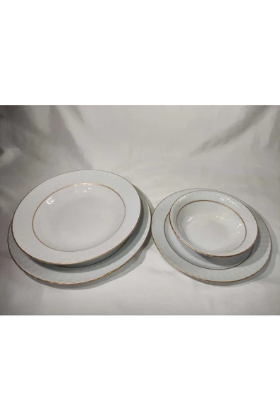 Güral Porselen Sedef 24 Parça 6 Kişilik Yemek Takımı - 6