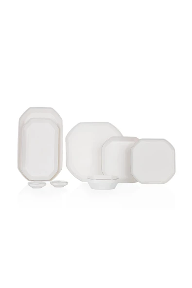 Schafer Graceful Bone Yemek Takımı 56 Parça-platin - 7