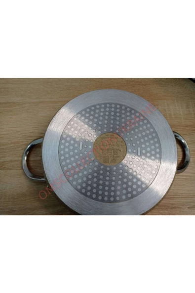 OMS PASLANMAZ Oms 3316 Indüksiyonlu Granit Karnıyarık Tencere 28 X 8 Cm Kumbeji - Resim 2
