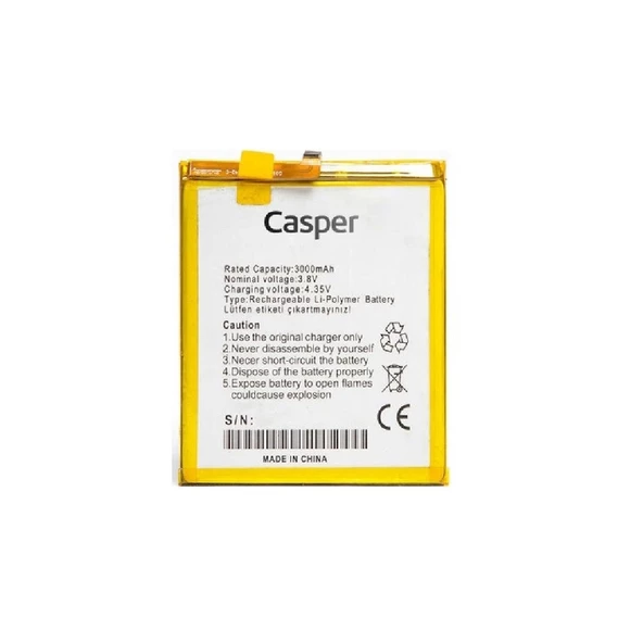 Fixist Casper Via F2 ile Uyumlu İthal Pil