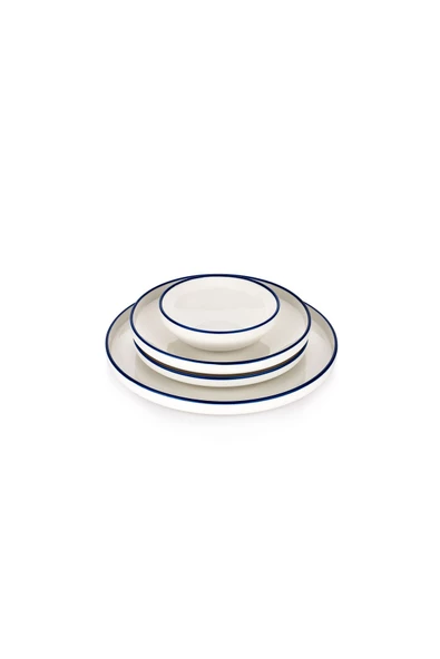Schafer Iconic Yemek Takımı 24 Parça-lacivert01 - 5