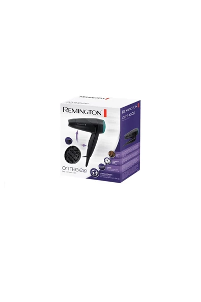 Remington D1500 Katlanabilir Seyahat Tipi Saç Kurutma Makinesi - 3