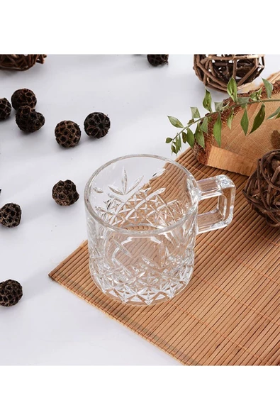 Paşabahçe Timeless 6 Adet Cam Kupa 195cc