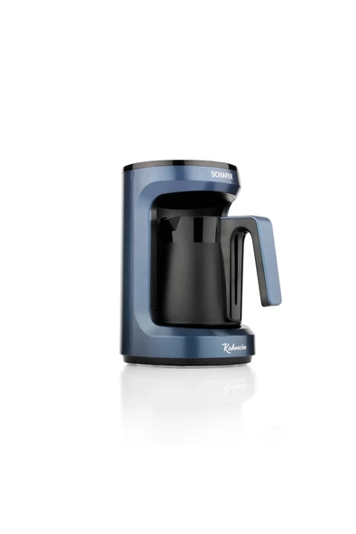 Schafer Kahvecim Otomatik Türk Kahve Makinesi-Mavi - Resim 3