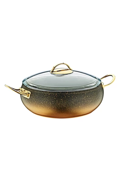 OMS Granit 24x7 Cm Karnıyarık Tencere 3341gold
