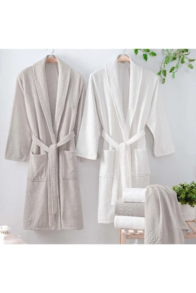 Schafer Cleo Banyo Seti-6 Parça-bej-ekru