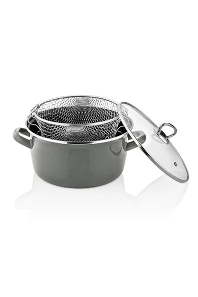 Paçi Mtl-200779 22cm Kızartma Tenceresi Gri 4,5 Litre