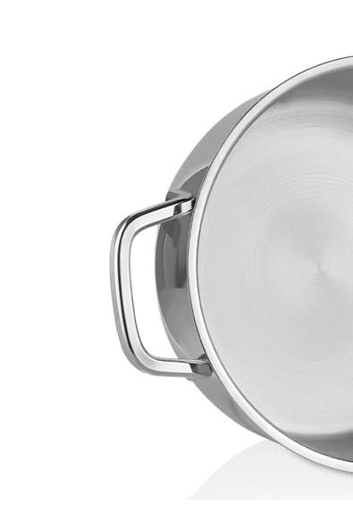 FALEZ Vento Çelik 24 Cm Tencere Derin - Resim 6