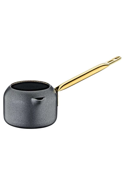 Oms 3519 Granit 16 Parça Çeyiz Tencere Seti -antrasit - Resim 4