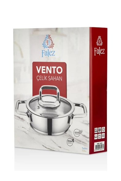 FALEZ Vento Çelik 20 Cm Sahan - Resim 7