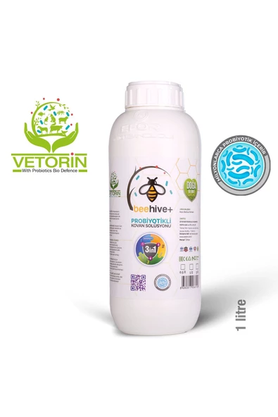 VETORİN Bee Hive Probiyotikli Arı Kovan Solüsyonu 1 Lt