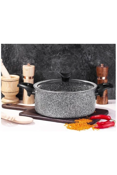 Taç Ultra Granit Derin Tencere 28 cm