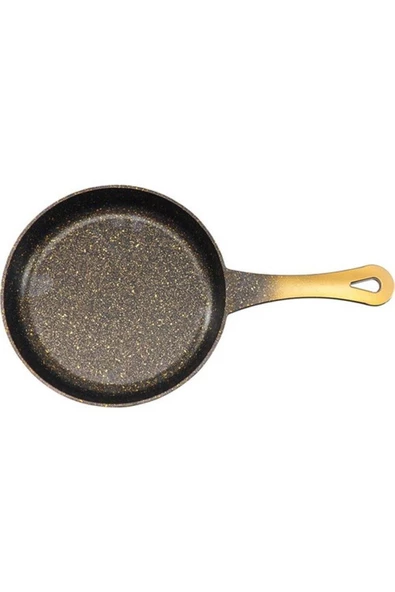 ERGENÇLER Renkli Yekpare Alüminyum Döküm 22 cm Tava
