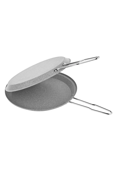 OMS Granit 32 Cm Hamsi Tava Çift Taraflı 3223.32