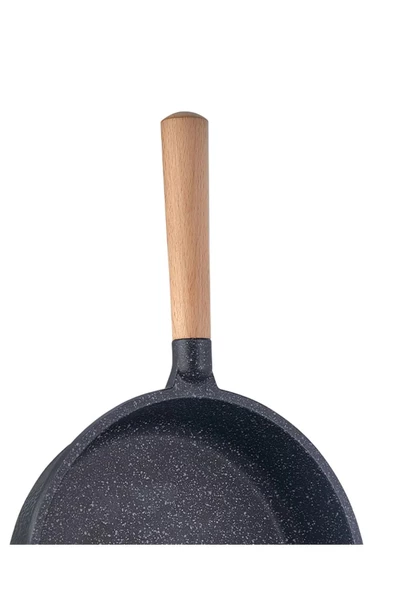 Leydi Laren Döküm Sökülebilir Takılabilir Kulplu Çok Amaçlı Tava 32 Cm - Resim 3