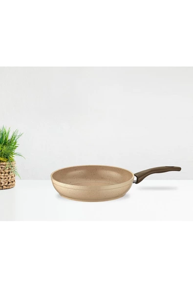 gülsan Safran 3 Boy Kapaksız Granit Tava Seti 24-26-28cm - Resim 3