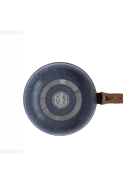 Leydi Marble Natura Granit Wok Tava 26 Cm - 4