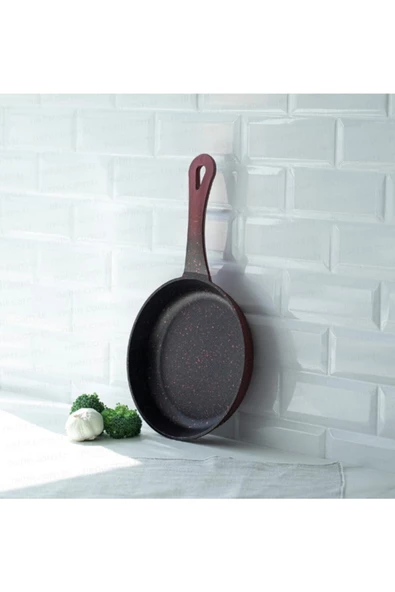 ERGENÇLER Mutfakça Alüminyum Döküm 20cm Yekpare Kulplu Tava - Resim 4