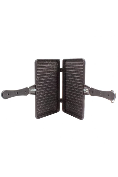 Leydi Döküm Granit Ocak Üstü Tost Makinesi 24 Cm - 3