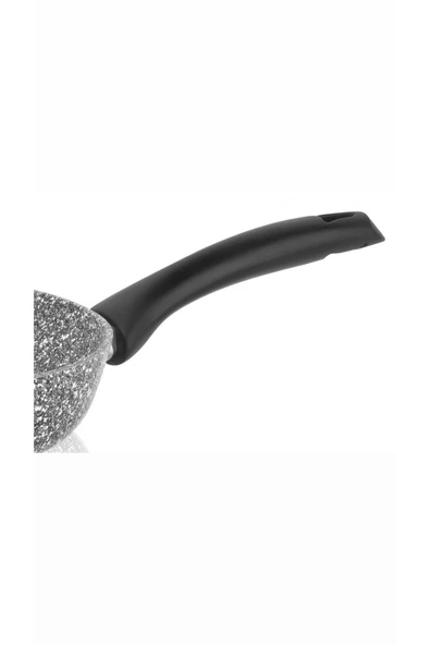 Taç 3 Parça Ultra Granit Tava Seti 24-26-28Cm Gri Taç 3 lü tava takımı - 2