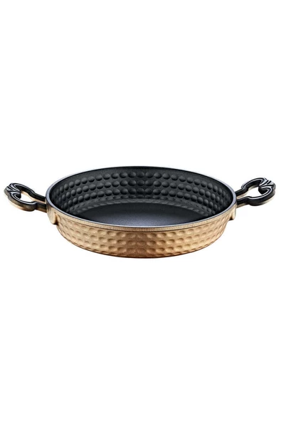 OMS PASLANMAZ Oms Döküm Non-stick Teflon 3lü Sahan Seti 18-20-22cm - 2