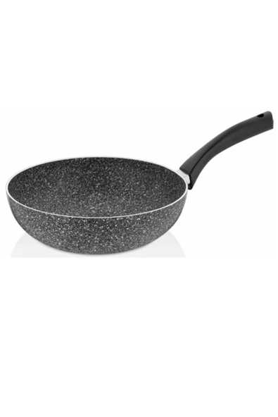 Taç Ultra Granit 28 cm Wok Tava Gri 3078