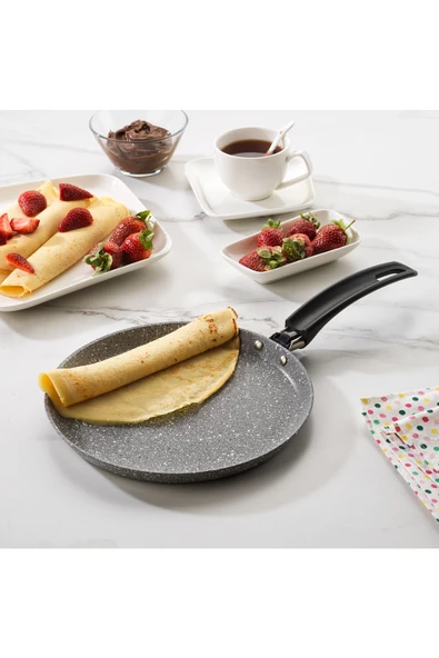 Schafer Cory Yanmaz Yapışmaz Krep Tava 25 Cm-gri - 2